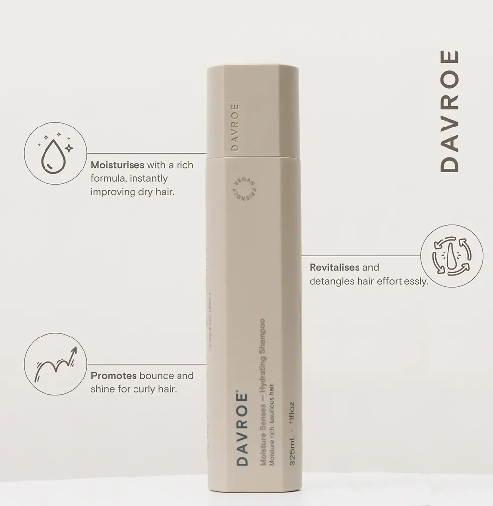 Davroe Moisture Senses Hydrating Shampoo and Conditioner 1000ml
