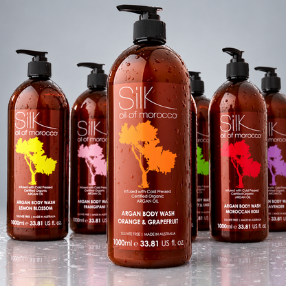 Silk Oil of Morocco Orange and Grapefruit Argan Body Wash 1000ml