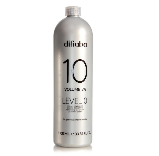 Difiaba Charcolite Cream Developer 10 Volume 3% Level 0 1000ml