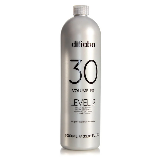 Difiaba Charcolite Cream Developer 30 Volume 9% Level 2 1000ml