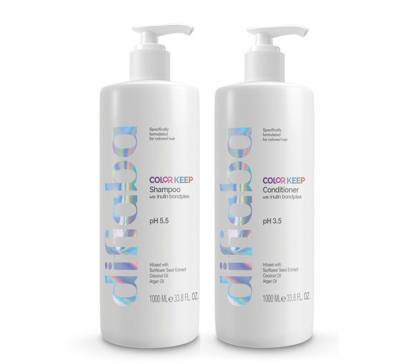 Difiaba Color Keep Bondplex Shampoo and Conditioner 1000ml