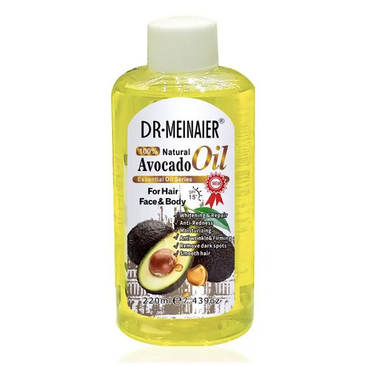 Dr Meinaier 100% Natural Avocado Oil Hair Face & Body 220ml