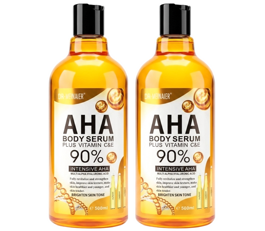 Dr Meinaier 90% Intensive AHA Body Serum Vitamin C & E 500ml (2pc)