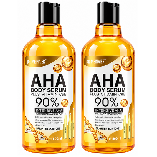 Dr Meinaier 90% Intensive AHA Body Serum Vitamin C & E 500ml (2pc)