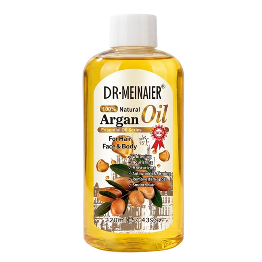 Dr Meinaier Argan Oil 100% Natural For Hair Face & Body 220ml