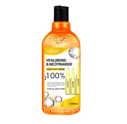 Dr Meinaier Hyaluronic & Nicotinamide Face & Body Serum 500ml