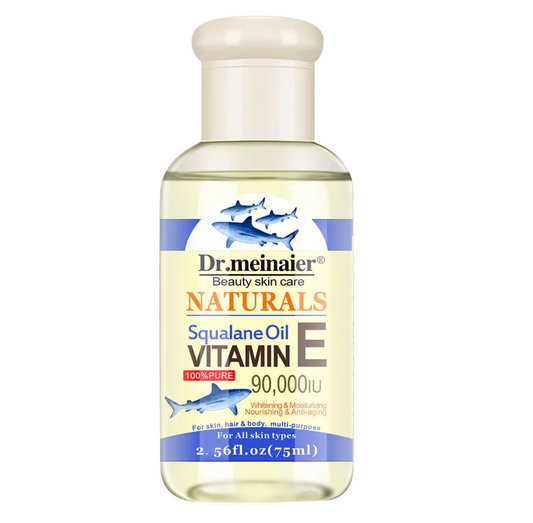 Dr Meinaier Naturals Squalane Oil Vitamin E Skin Hair & Body 75ml
