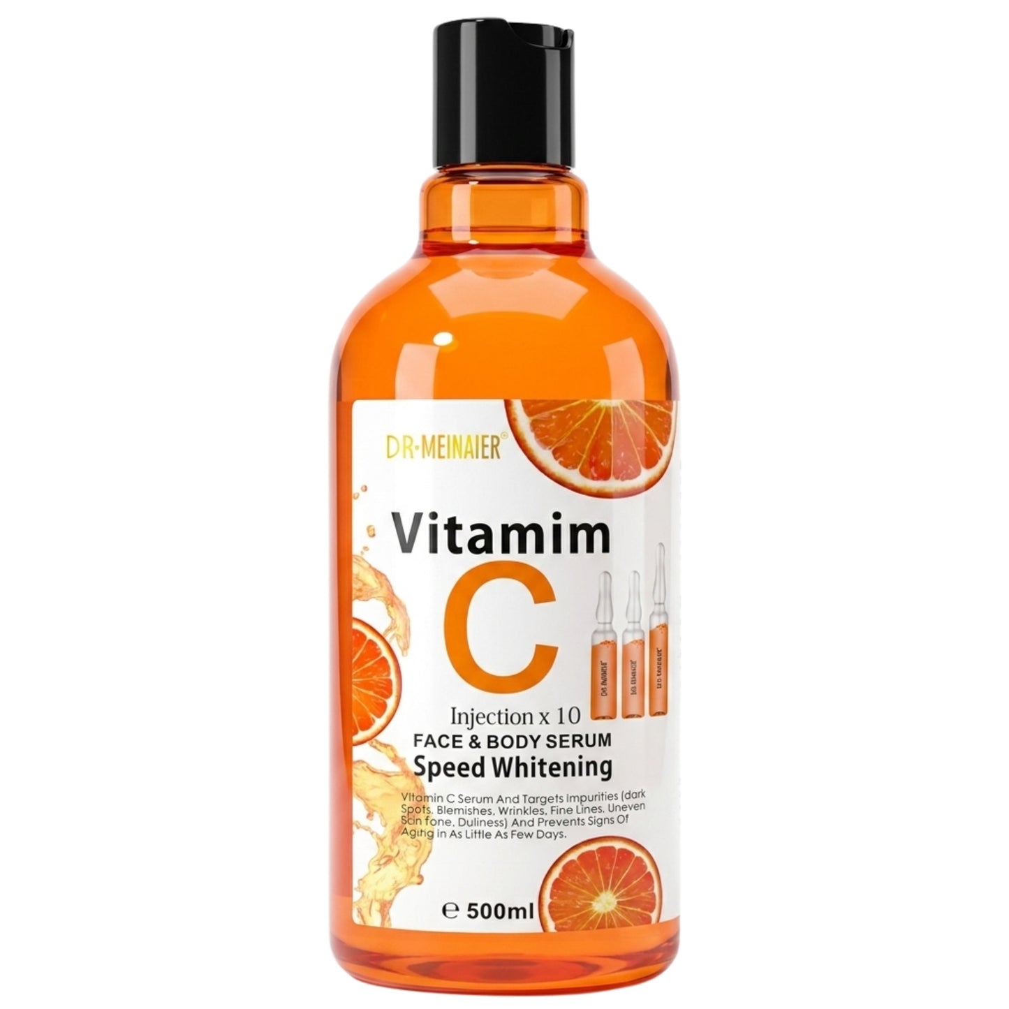 Dr Meinaier Vitamin C x 10 Speed Whitening Serum Face & Body 500ml