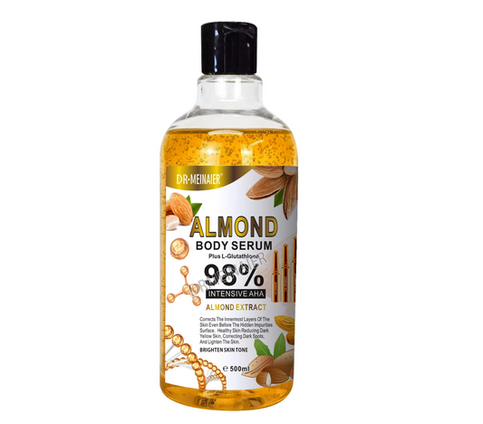 Dr Meinaier Almond Body Serum Plus Glutathone 98% Intensive AHA 500ml