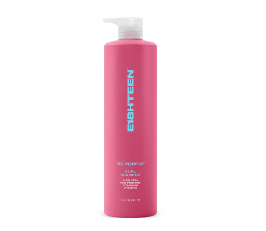 E18HTEEN Be Poppin Curl Shampoo 1000ml 