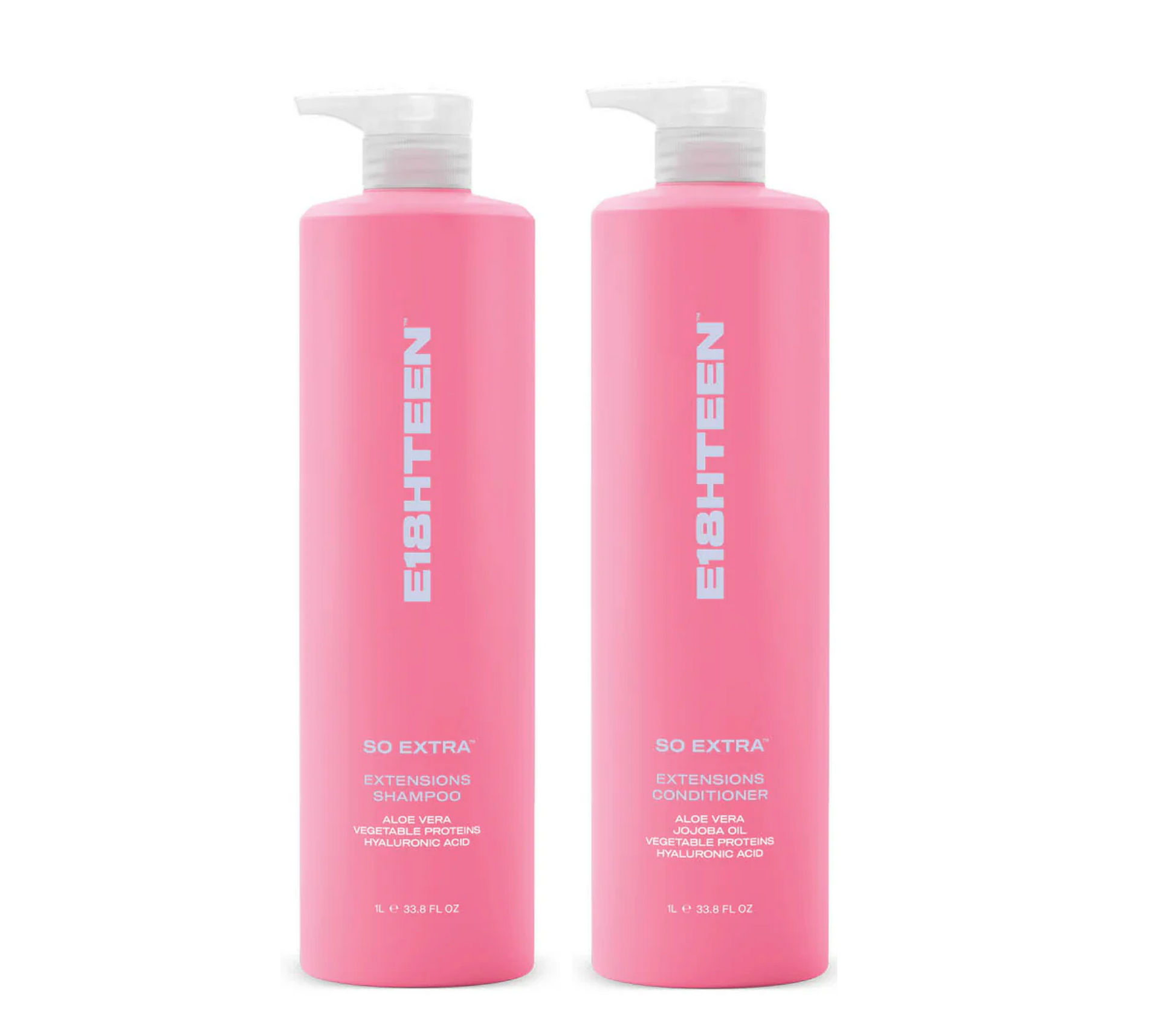 E18HTEEN So Extra Extensions Shampoo and Conditioner 1000ml