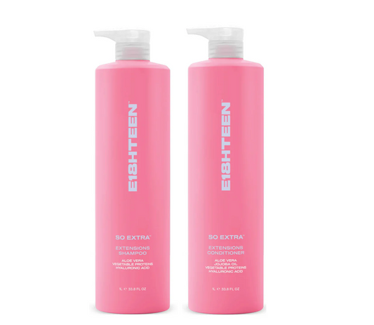 E18HTEEN So Extra Extensions Shampoo and Conditioner 1000ml