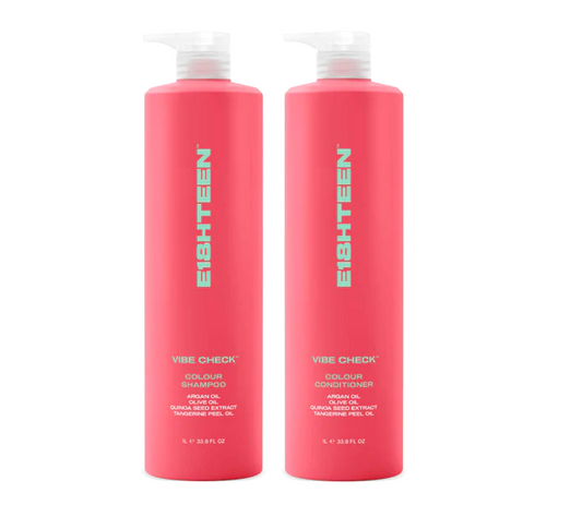 E18HTEEN Vibe Check Colour Shampoo and Conditioner 1000ml