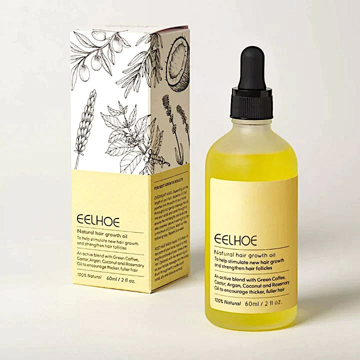 Eelhoe 100% Natural Hair Growth Oil 60ml