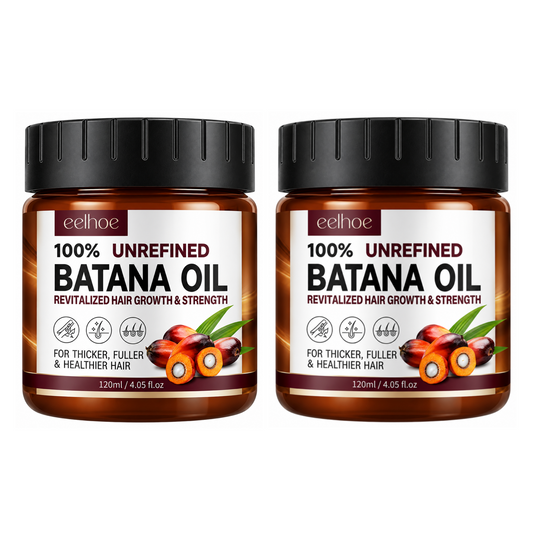 Eelhoe 100% Unrefined Batana Oil Regrowth Hair Mask 120ml (2pc)