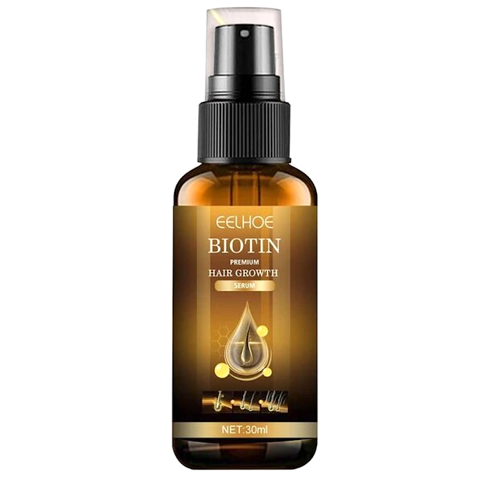 2025 Biotin Premium Hair Growth Serum Spray – Thickening Treatment For Unisex – New