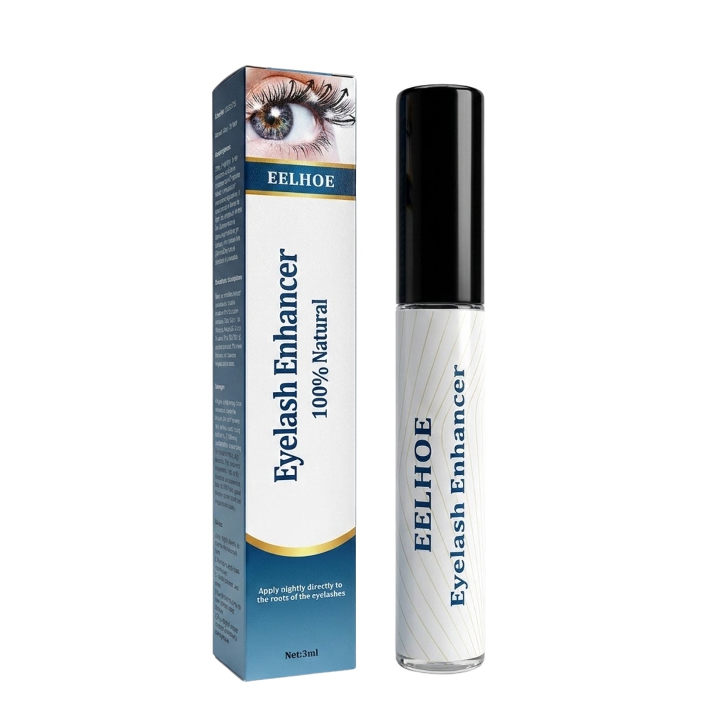 Eelhoe Eyelash Enhancer 100% Natural 3ml