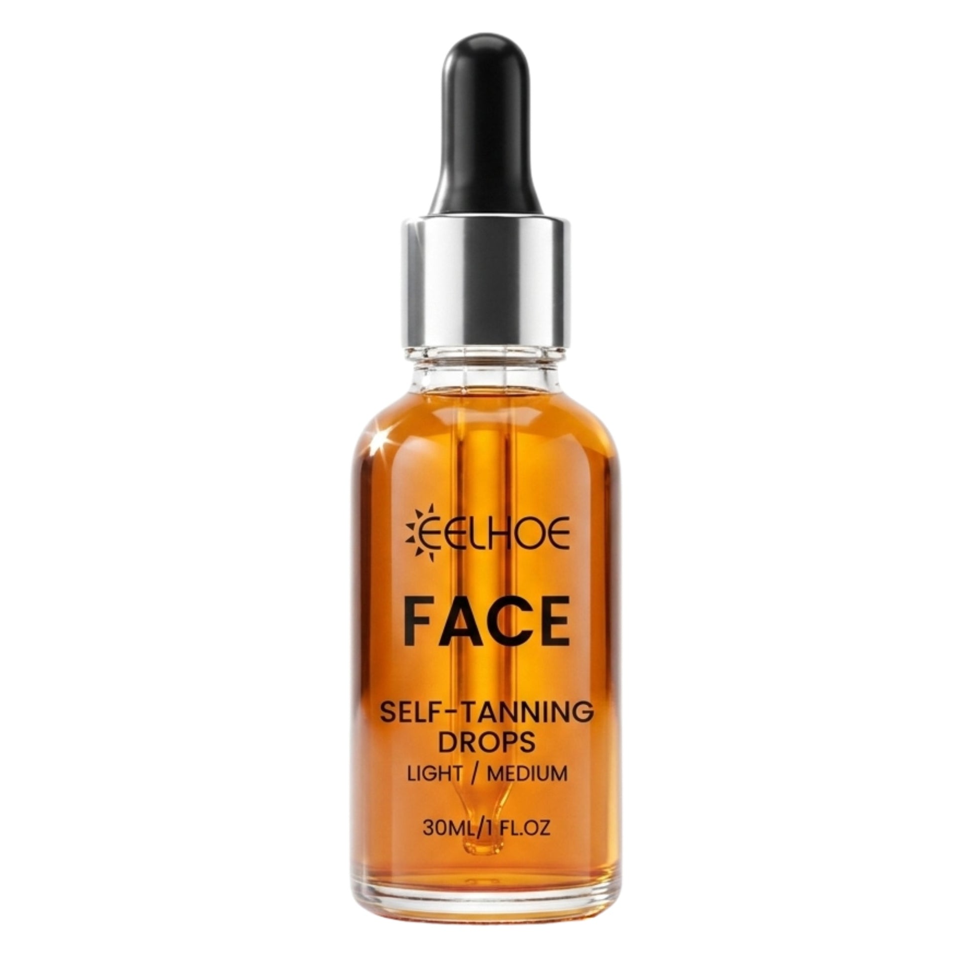 Eelhoe Face Self Tanning Drops Light Medium 30ml