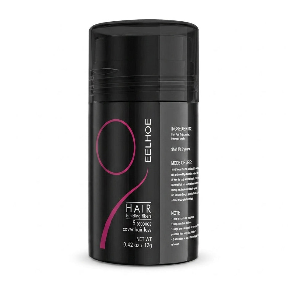 Eelhoe Hair Building Fibers 12g Black