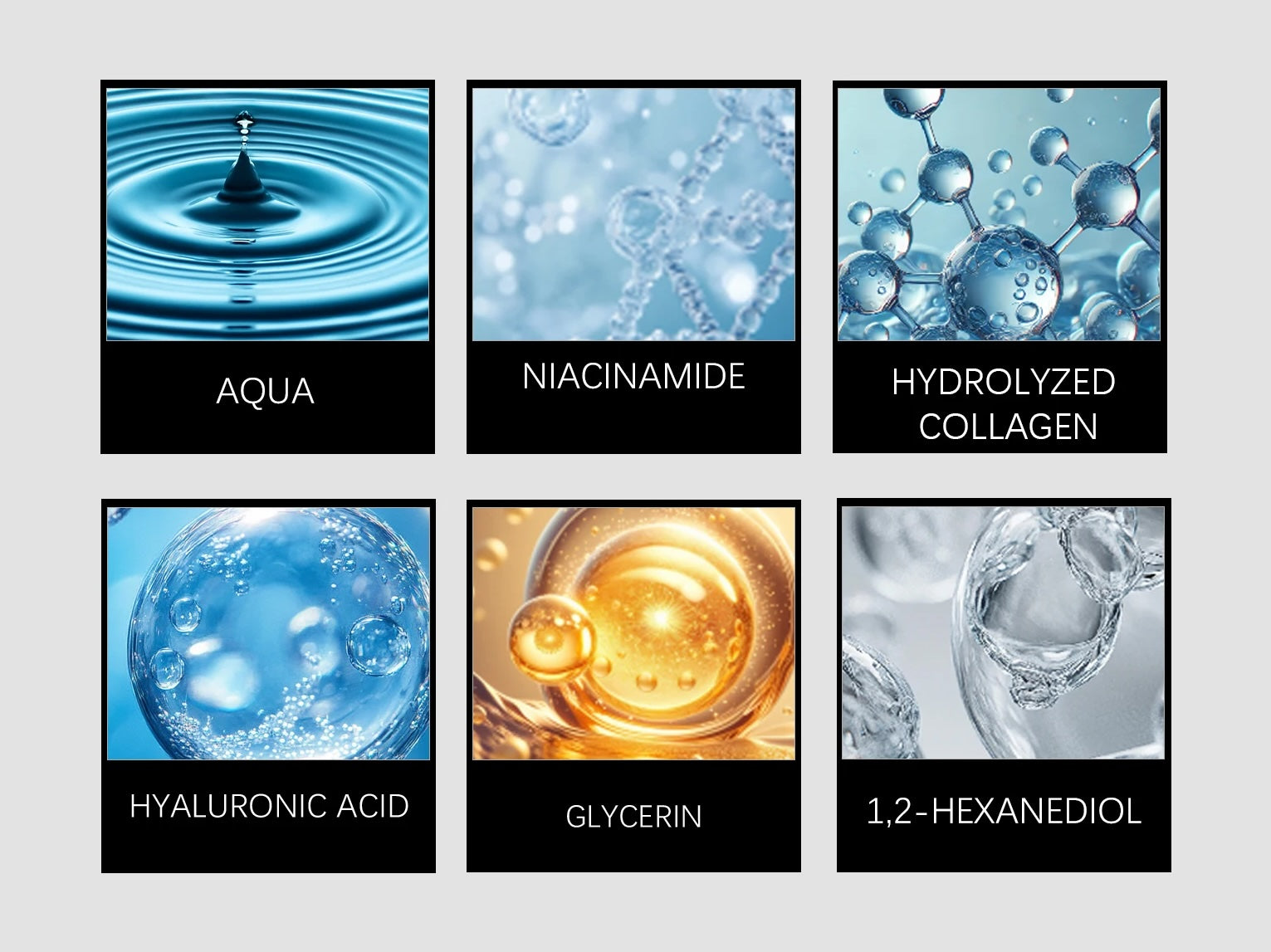 Eelhoe Titanium Hydra Roller Microneedling and Hyaluronic Acid Stock Solution Set