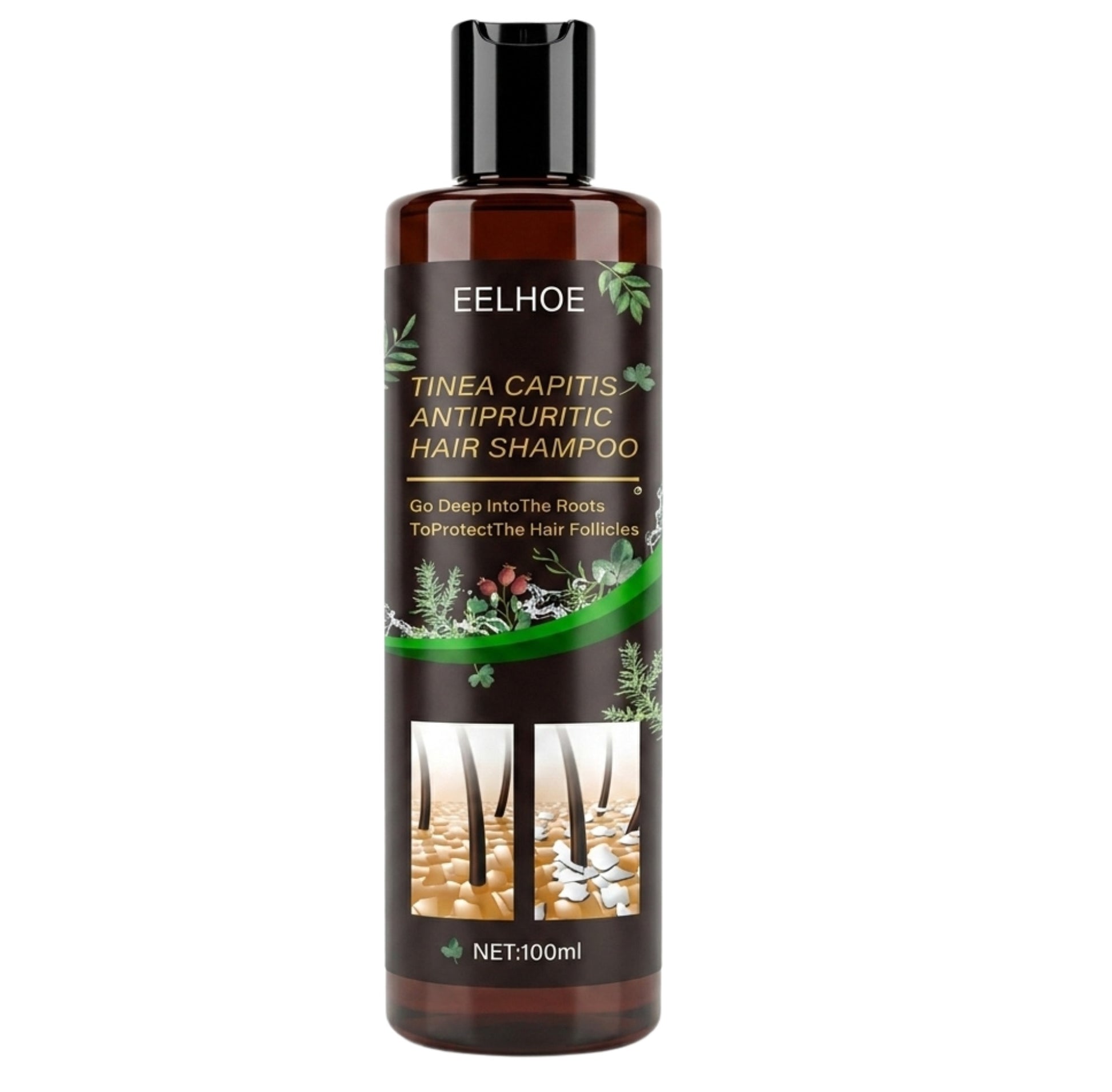 Eelhoe Tinea Anti Dandruff Hair Shampoo 100ml