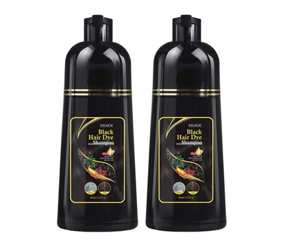 Eelhoe Black Hair Dye Shampoo 100ml (2pc)