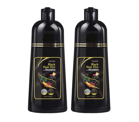 Eelhoe Black Hair Dye Shampoo 100ml (2pc)