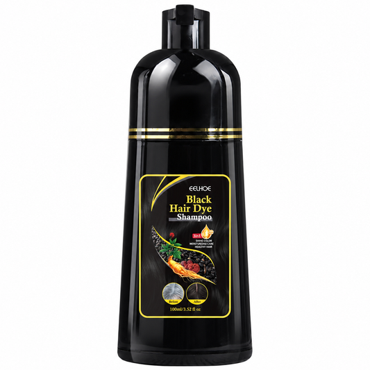 Eelhoe Full Coverage Black Hair Dye Shampoo 100ml