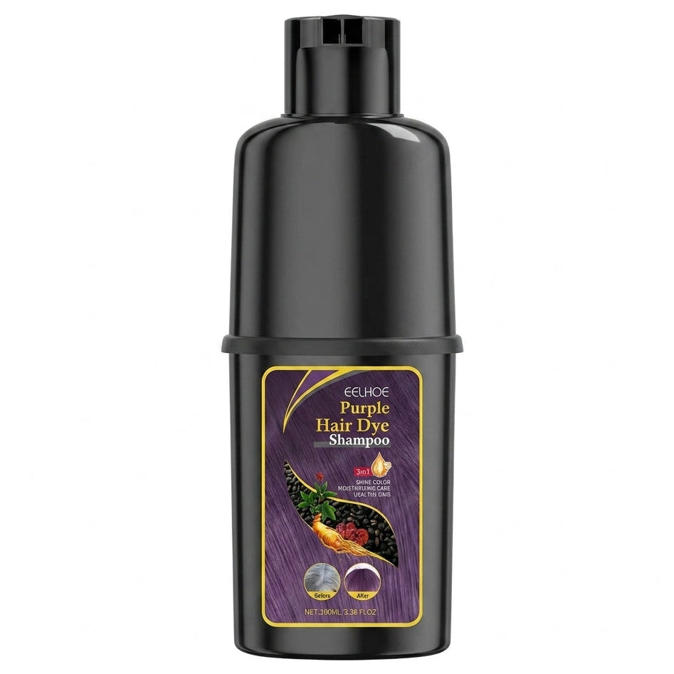 Eelhoe Purple Color Depositing Hair Dye Shampoo 100ml