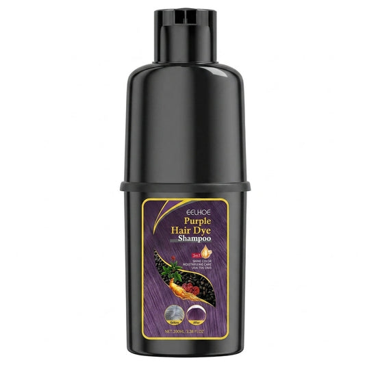 Eelhoe Purple Color Depositing Hair Dye Shampoo 100ml