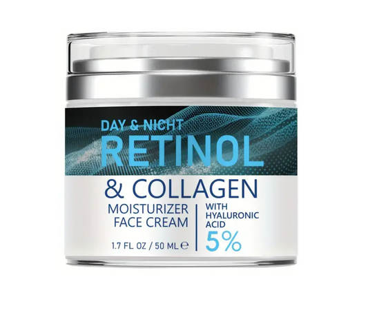 Envisha Day and Night Retinol Collagen Moisturiser Face Cream 50ml