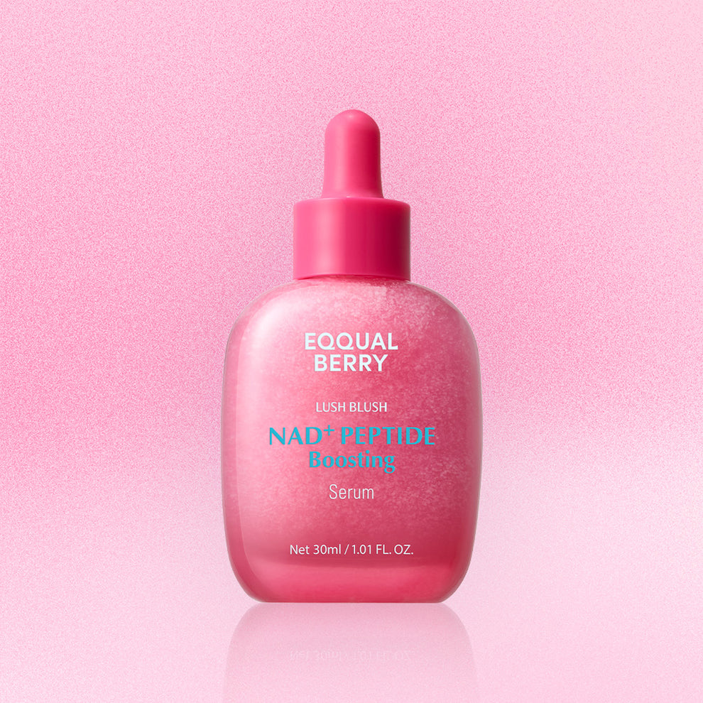 Eqqual Berry NAD+ Peptide Boosting Serum Lush Blush Korean Beauty 30ml