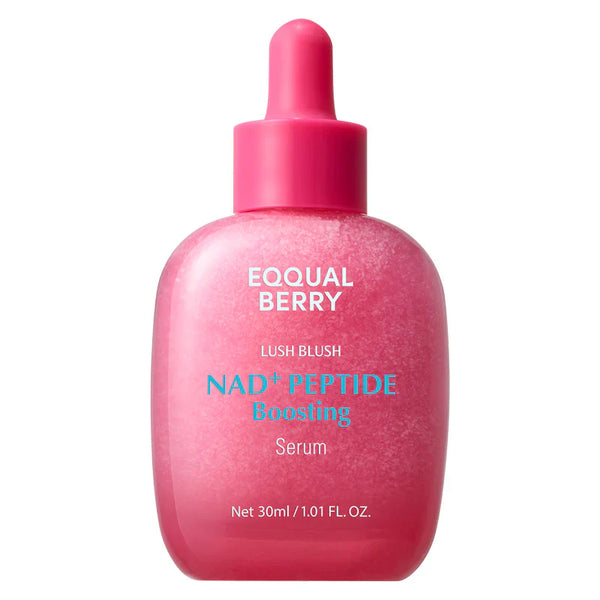Eqqual Berry NAD+ Peptide Boosting Serum Lush Blush Korean Beauty 30ml