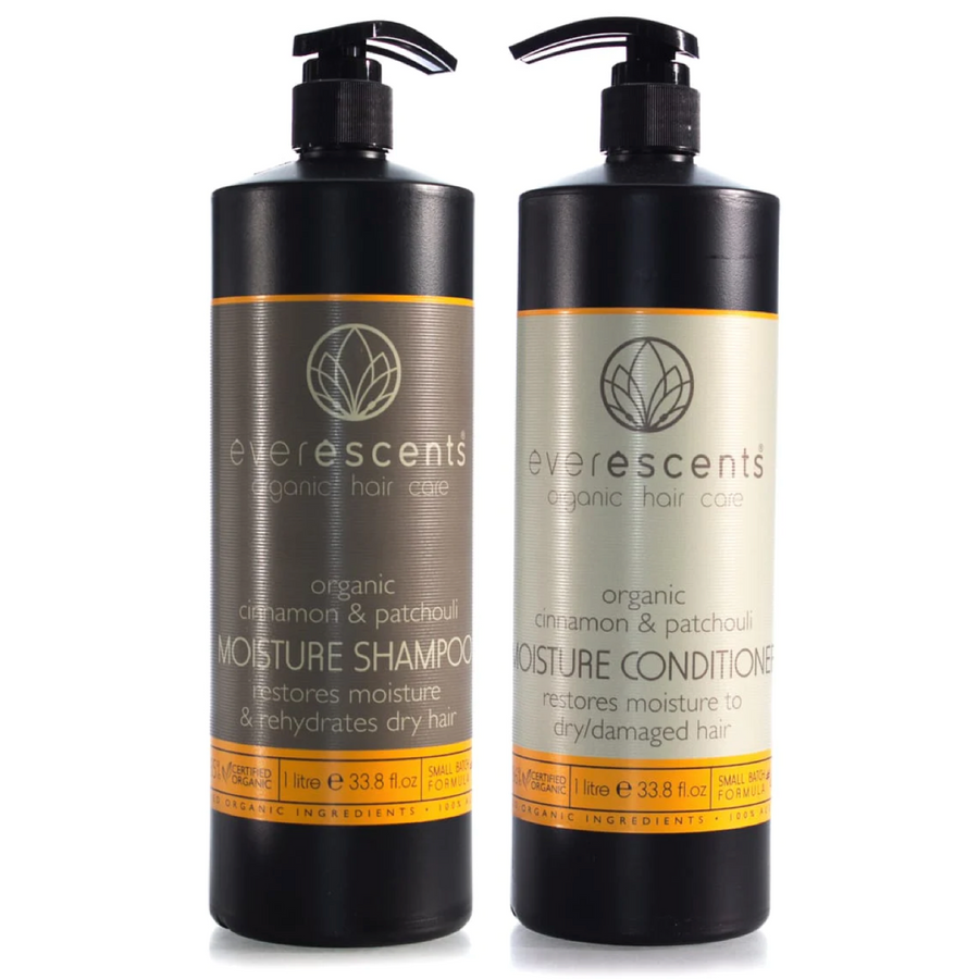 Everescents Organic Moisture Shampoo and Conditioner 1000ml