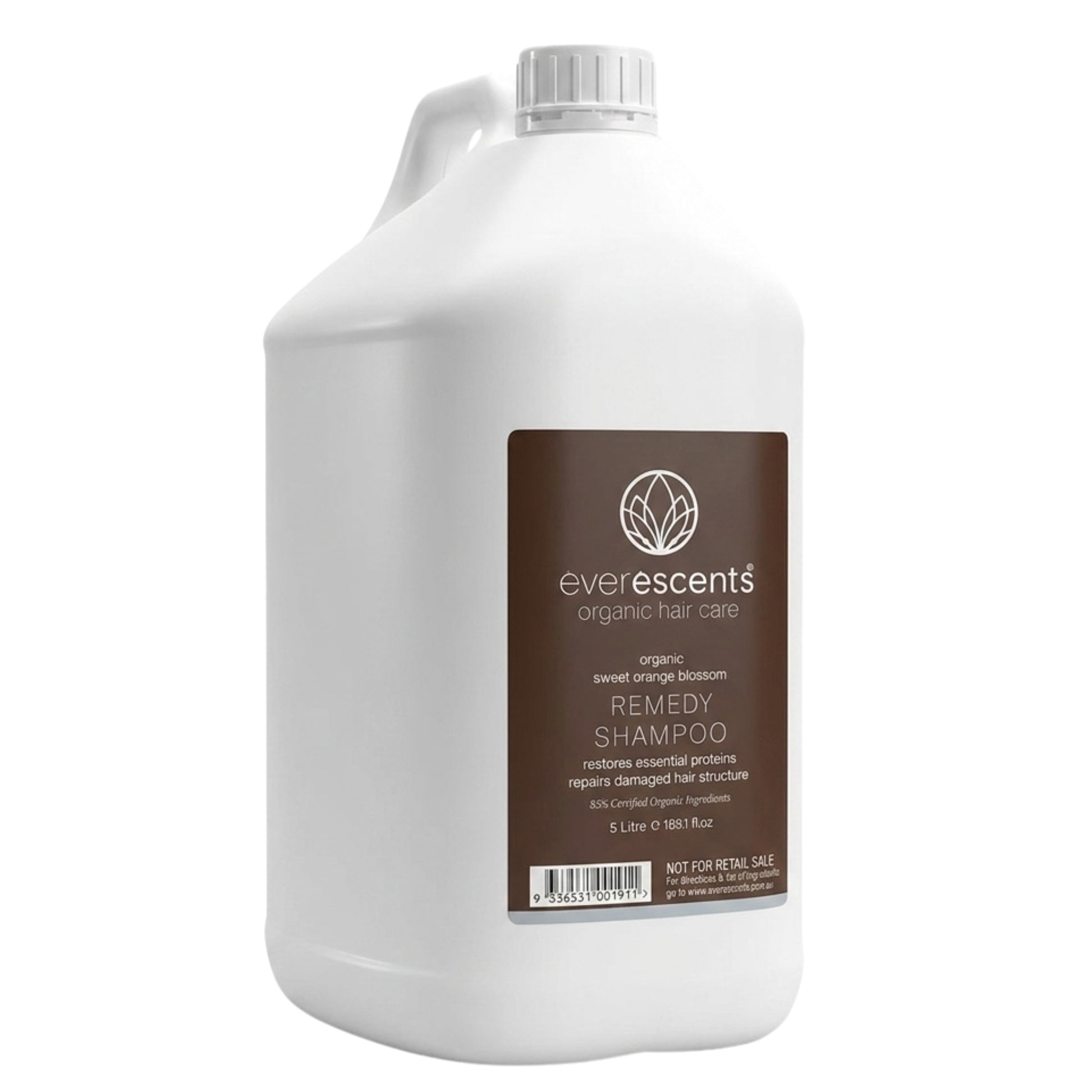 Everescents Organic Remedy Protein Shampoo 5L Professional Use