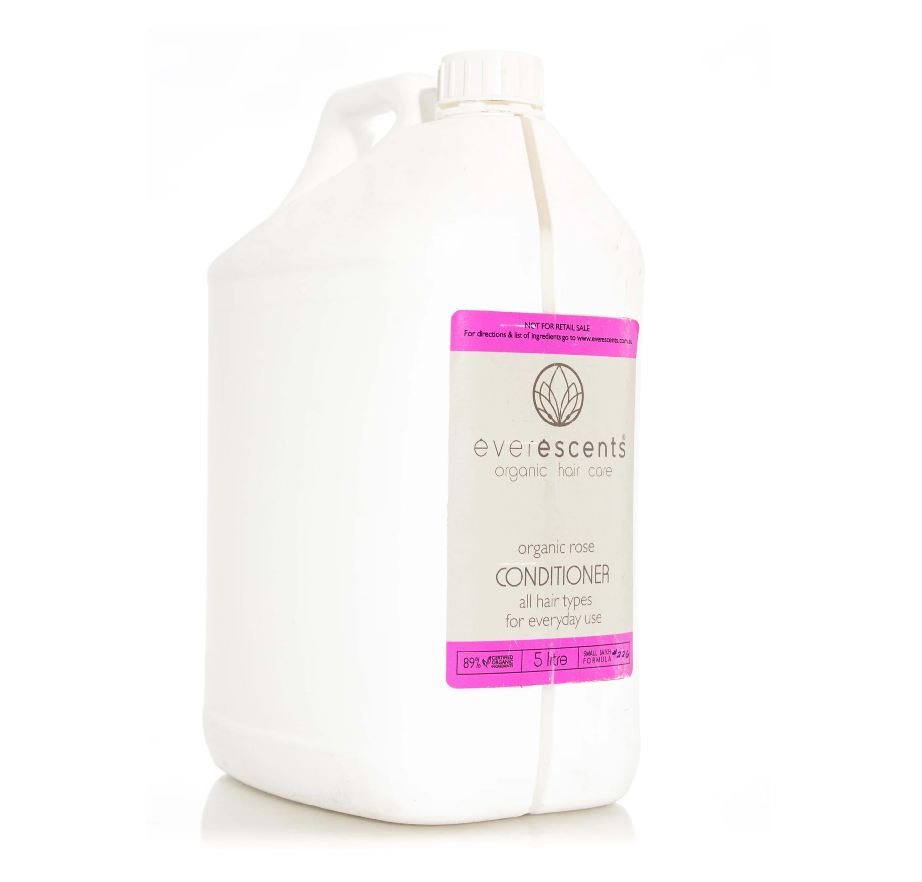 Everescents Organic Rose Hair Growth Conditioner 5L Professional Use 