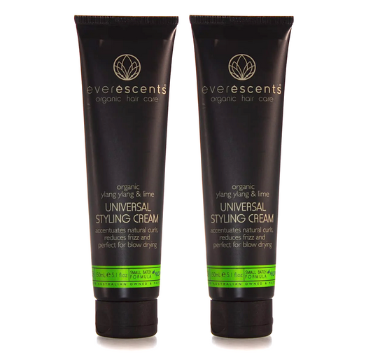 Everescents Organic Universal Styling Cream Ylang Yang 150ml (2pc)