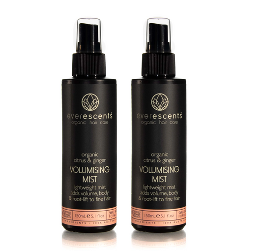 Everescents Organic Volumising Ginger Mist 150ml (2pc)