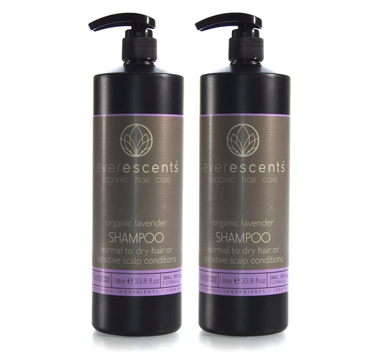 Everescents Organic Lavender Anti Dandruff Shampoo 1000ml (2pc)
