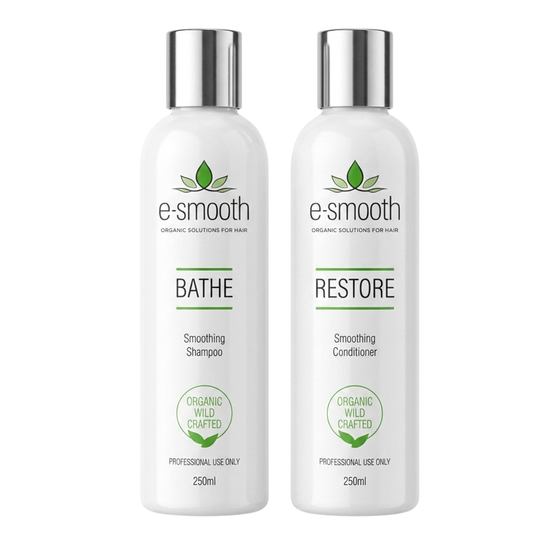 Evy E Smooth Bathe Smoothing Shampoo and Restore Conditioner 250ml