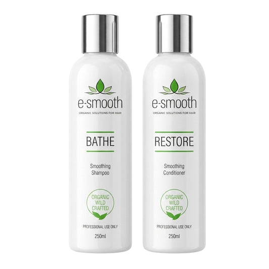 Evy E Smooth Bathe Smoothing Shampoo and Restore Conditioner 250ml