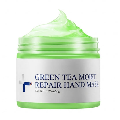 Fair King Green Tea Moist Repair Hand Mask 50g
