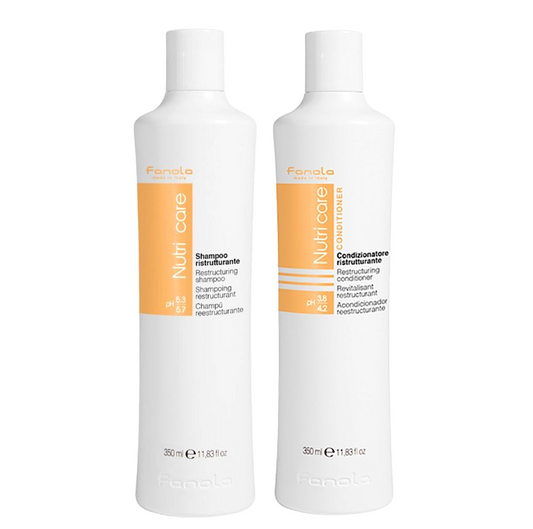 Fanola Nutricare Nourishing Restructuring Shampoo and Conditioner 350ml