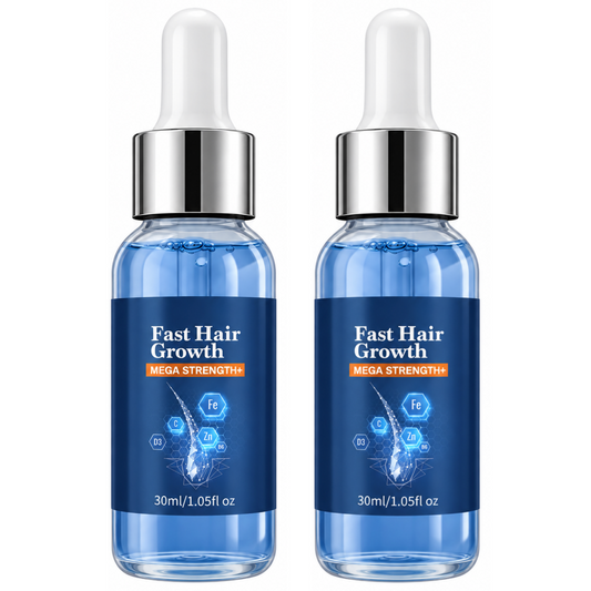 Fast Hair Growth Mega Strength + Follicle Repair 30ml (2pc)