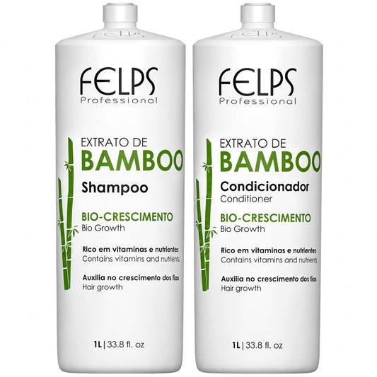Felps Bamboo Extract Bio Hair Growth Shampoo and Conditioner 1000ml