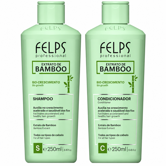 Felps Bamboo Extract Bio Hair Growth Shampoo and Conditioner 250ml
