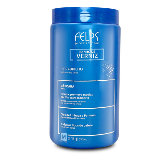 Felps Banho Verniz Mascara Bath Hydration and Shine Mask 1kg