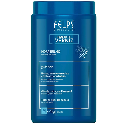 Felps Banho Verniz Mascara Bath Hydration and Shine Mask 1kg