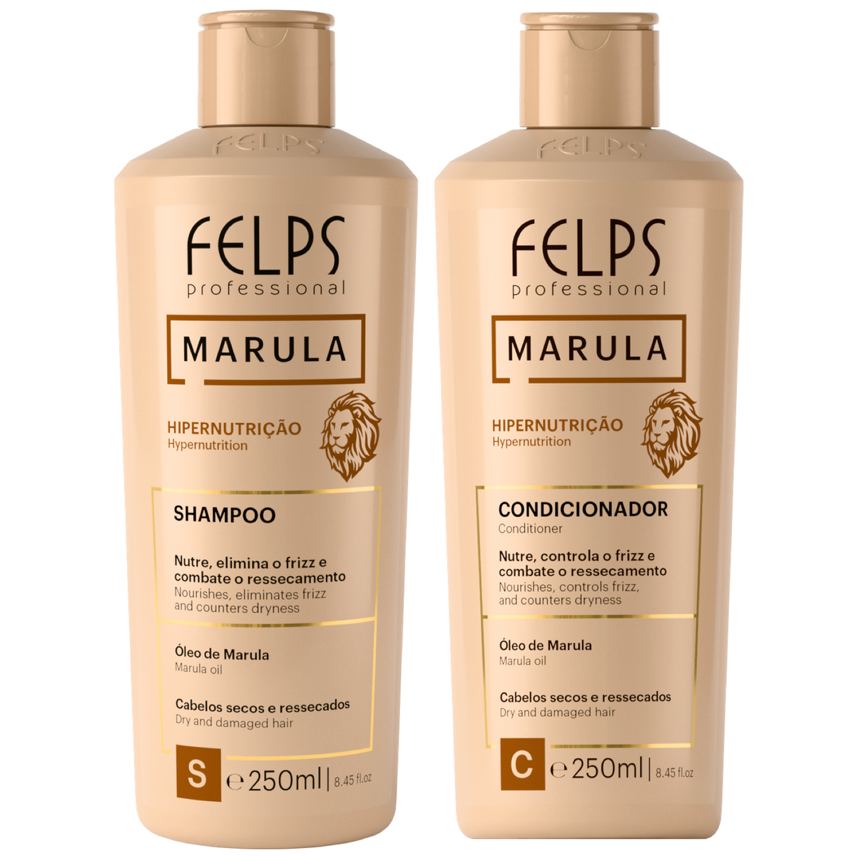Felps Professional Marula Hyper Nutrition Shampoo and Conditioner 250ml
