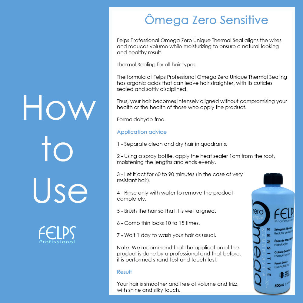 Felps Professional Omega Zero Unique Nanoplastia Sensitive 500ml